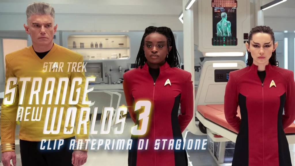 “Star Trek: Strange New Worlds 3” – Clip Anteprima di Stagione