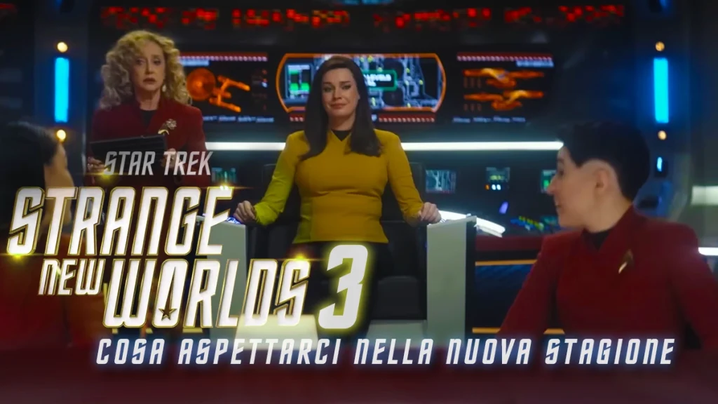 “Star Trek: Strange New Worlds 3” ci accompagna nella Serie Originale