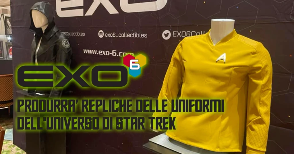 EXO-6 produrrà repliche delle uniformi dell’universo di Star Trek