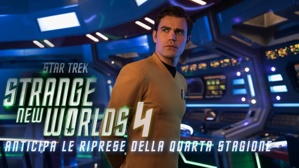 Star Trek: Strange New Worlds – Anticipa le riprese per la quarta stagione