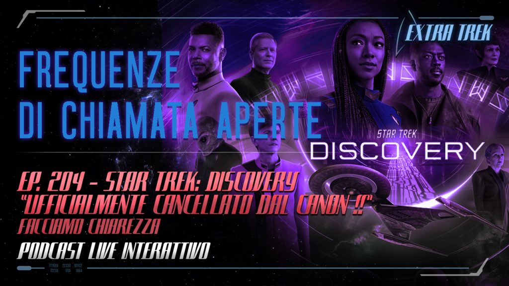 “Star Trek: Discovery” Cancellata dal Canon? Facciamo chiarezza nel nostro Podcast