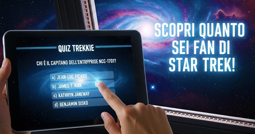 Scopri quanto sei fan di Star Trek: il quiz perfetto per chi si avvicina alla saga