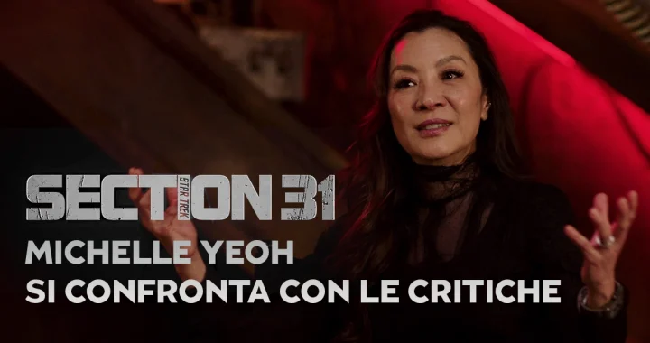 Michelle Yeoh in un'intervista per "Star Trek: Section 31".