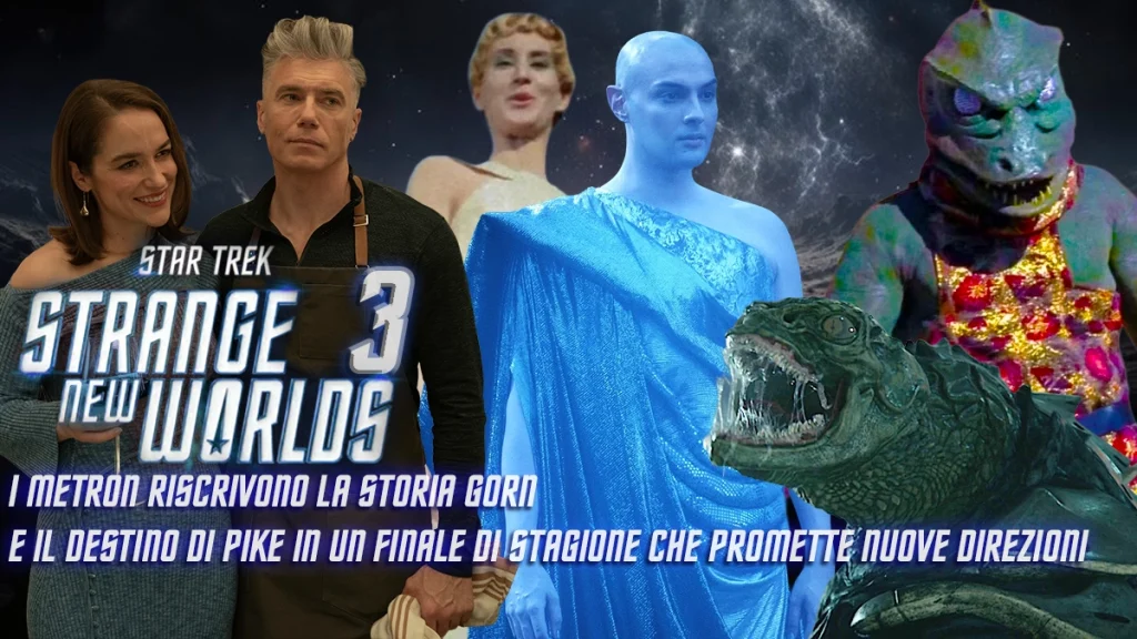 I Metron riscrivono la storia Gorn e il destino di Pike in un finale di stagione che promette nuove direzioni per “Star Trek: Strange New Worlds”