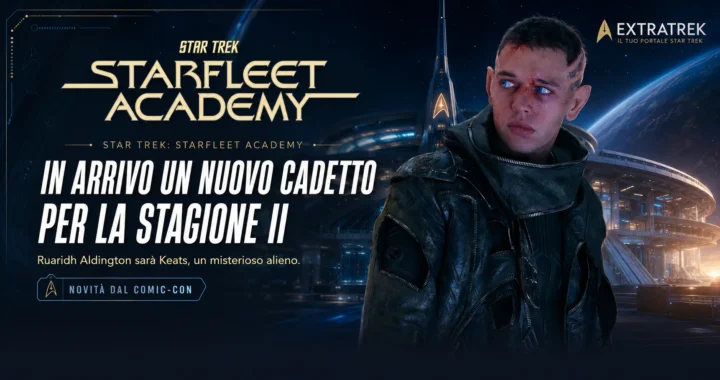 Star Trek: Starfleet Academy, in arrivo un nuovo cadetto per la stagione II