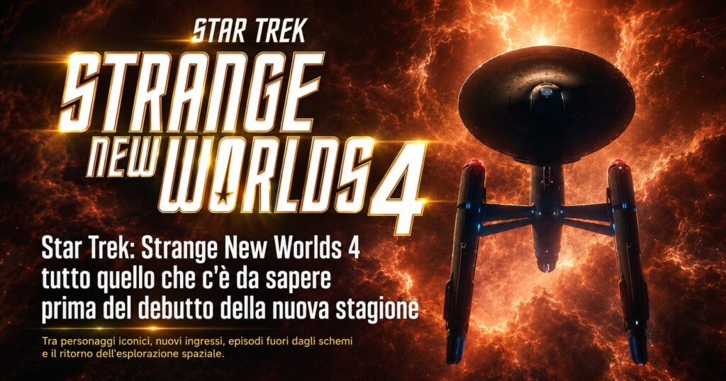 Star Trek: Strange New Worlds 4, tutto quello che c’è da sapere prima del debutto della nuova stagione