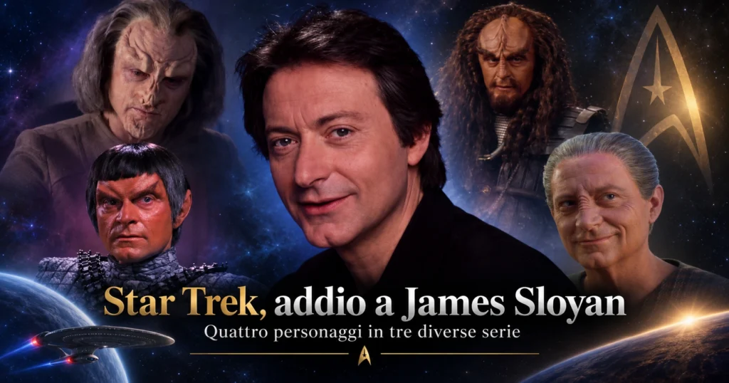 Star Trek, addio a James Sloyan: quattro personaggi in tre diverse serie
