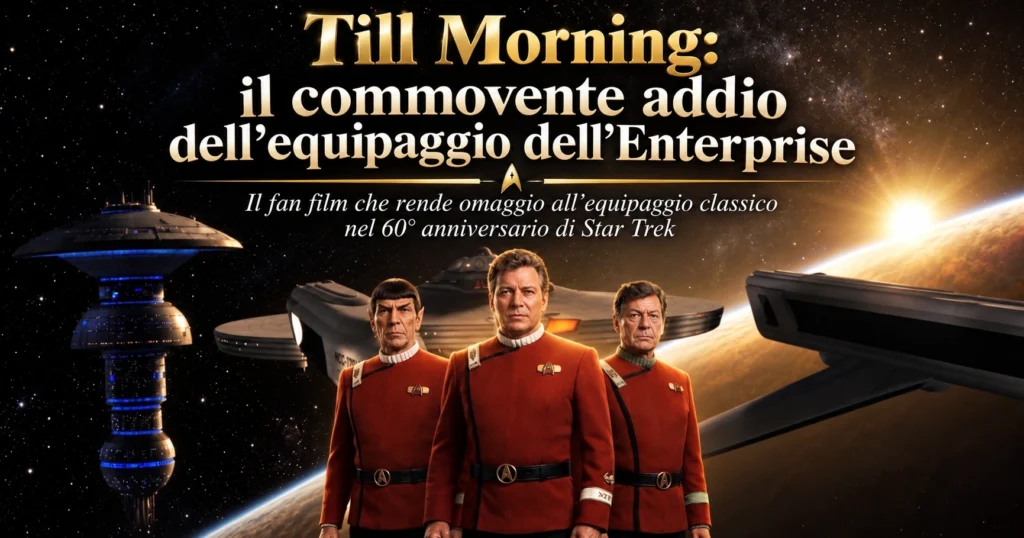 “Till Morning”: il commovente addio dell’equipaggio dell’Enterprise in un emozionante fan film