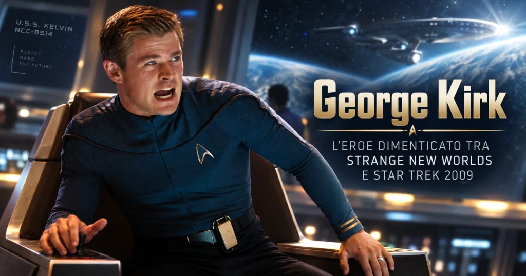 George Kirk: l’eroe dimenticato tra Strange New Worlds e Star Trek 2009