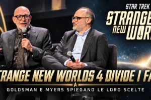 Star Trek: Strange New Worlds 4 divide i fan: Goldsman e Myers spiegano le loro scelte