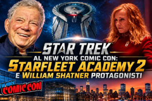 Star Trek al New York Comic Con: Starfleet Academy 2 e William Shatner protagonisti