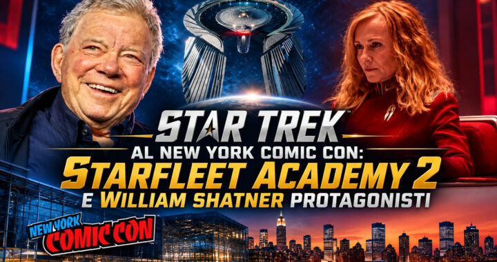 Star Trek al New York Comic Con: Starfleet Academy 2 e William Shatner protagonisti