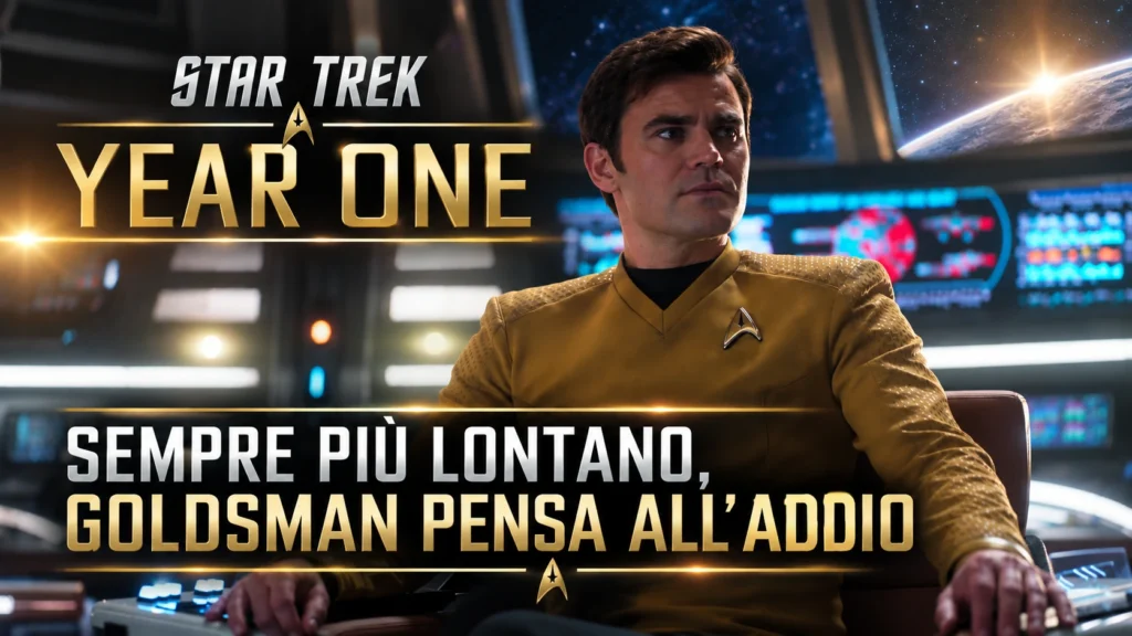 Star Trek: Year One sempre più lontano, Goldsman pensa all’addio