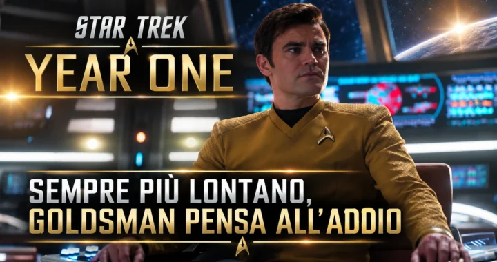 Star Trek: Year One sempre più lontano, Goldsman pensa all’addio