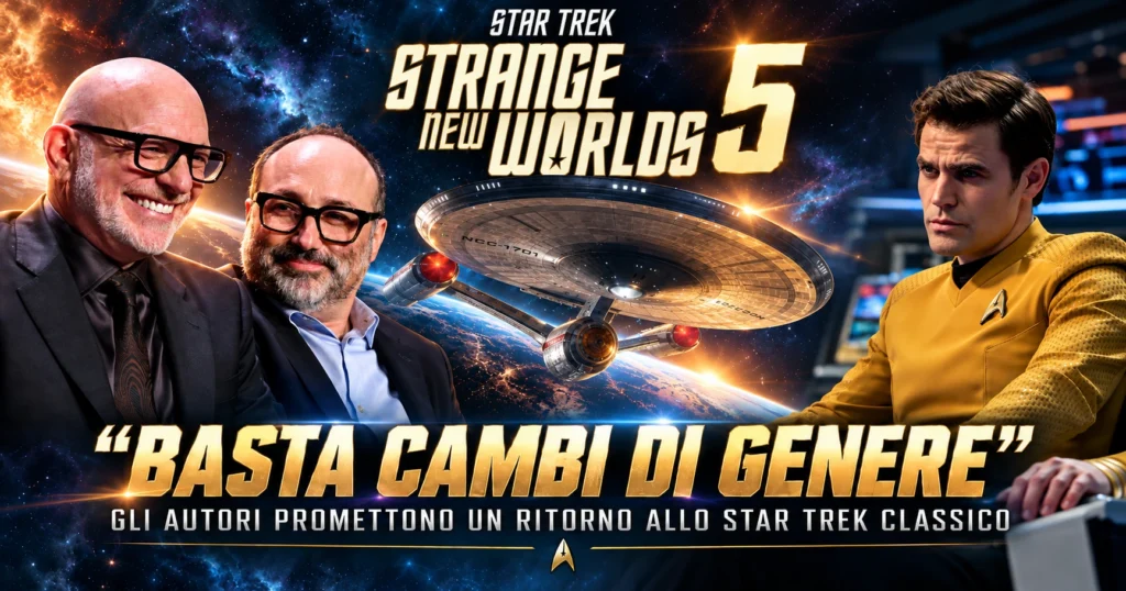 Star Trek Strange New Worlds 5 torna alle origini: parlano gli autori