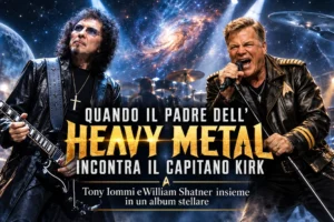 Quando il Padre dell’Heavy Metal incontra il Capitano Kirk: Tony Iommi e William Shatner insieme in un album stellare