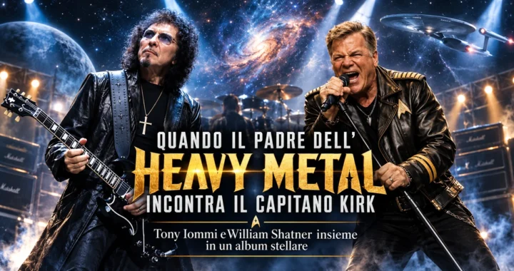 Quando il Padre dell'Heavy Metal incontra il Capitano Kirk: Iommi e Shatner insieme in un album stellare