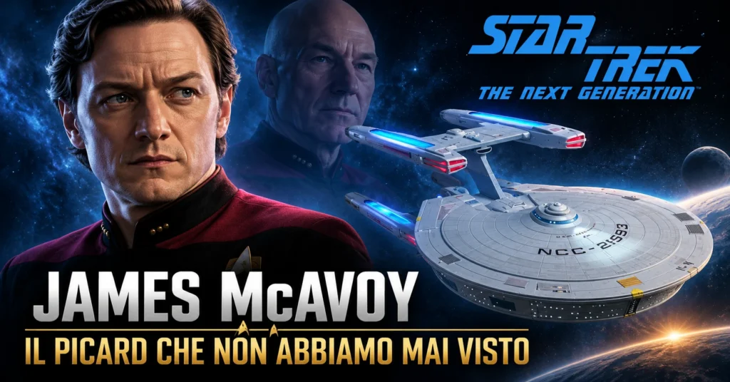 Star Trek: James McAvoy svela la serie mai realizzata sul giovane Picard