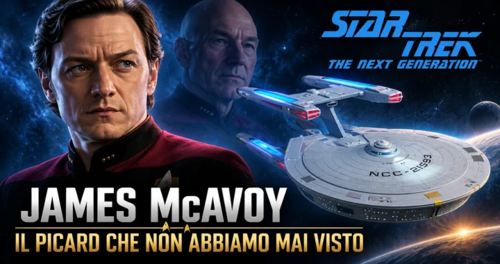 Star Trek: James McAvoy svela la serie mai realizzata sul giovane Picard