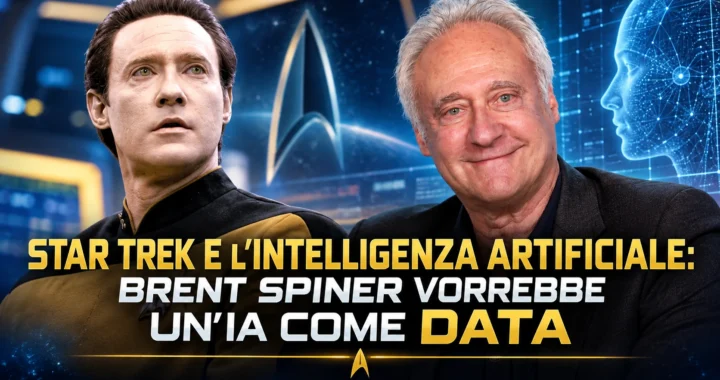Star Trek e l'intelligenza artificiale: Brent Spiner vorrebbe un'IA come Data