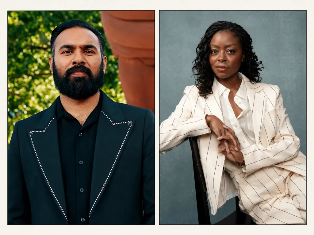 A sinistra Himesh Patel a destra Danielle Deadwyler