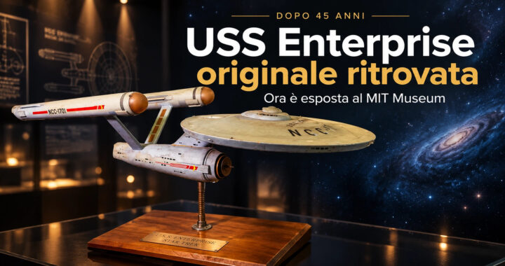 Star Trek, la USS Enterprise originale ritrovata dopo 45 anni, ora è al MIT Museum